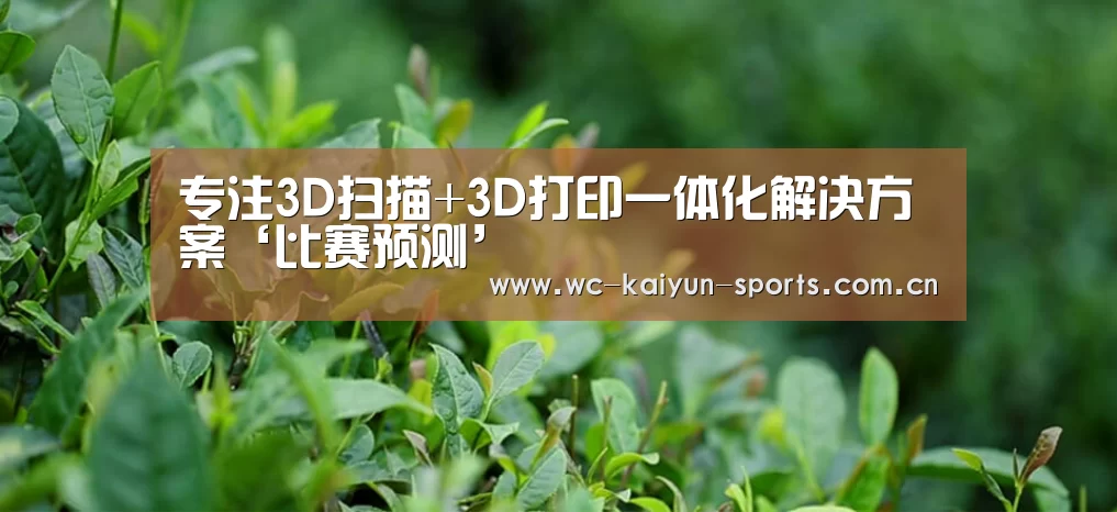 专注3D扫描+3D打印一体化解决方案‘比赛预测’(图1) 世界杯盘口